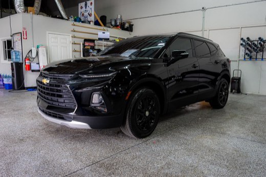 Vehicle at Polar Tint for a ceramic coating service