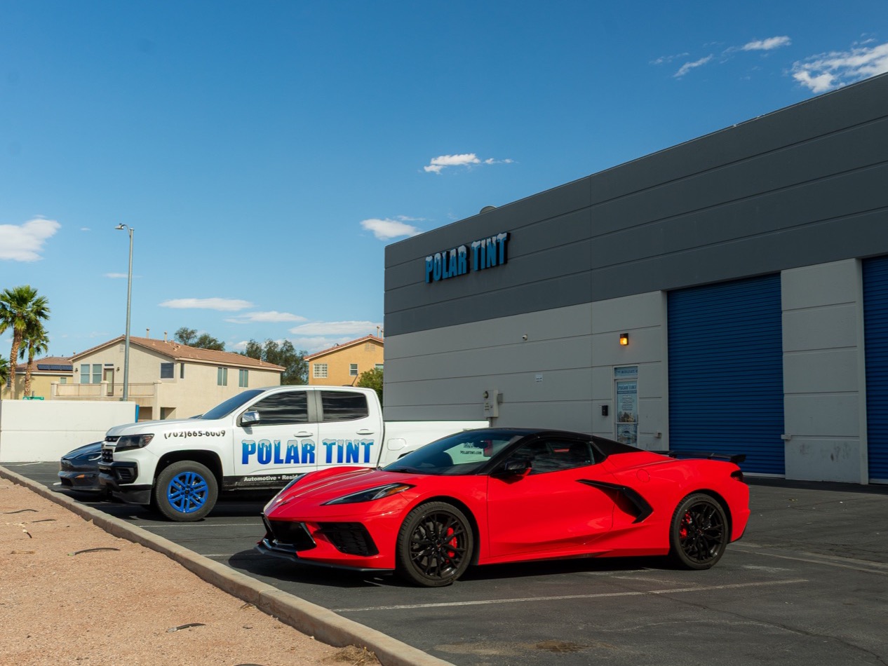 Polar Tint Henderson NV storefront — window tint, ceramic coating, and PPF shop at 799 Middlegate Rd, Henderson NV 89011